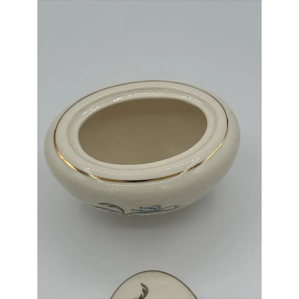Edwin Knowles China Bluebells Sugar Bowl W/ Lid Discontinued